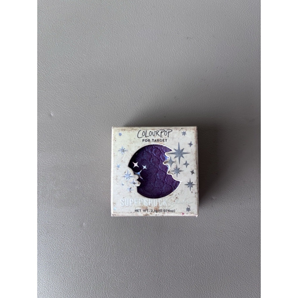Colour Pop For Target Super Shock Eyeshadow Ultra Glitter 'Ripple' Purple NIB